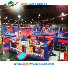 Commercial Bouncy Castle Outdoor Adventure Obstacle Course Inflatable Amusement Playground - Image 2