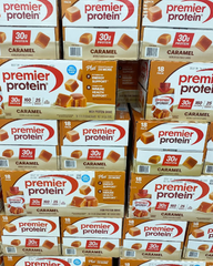 READY TO DRINK PREMIER PROTEIN HIGH PROTEIN SHAKES 30g - Caramel, Vanilla, Café Latte, Chocolate & Strawberry (18 Pack) ON SALE - Image 4