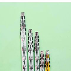 Mechanical Aluminium Leveling Staff Set 4 mt Magnetic Yes Type Mechanical Material Aluminium Set Contains 5 Pieces Size 4 Meter - Image 2