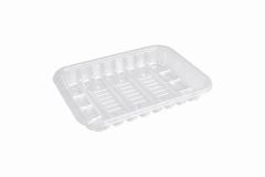 Black and Transparent Pet Plastic Fresh Fruit Vegetable Packing Tray Stackable Perfect Quality Fresh Food Packing Tray - Image 4