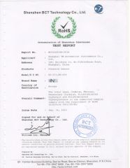 Test Report of RoHs certificate from Shanghai TM Sensor Co., Ltd.