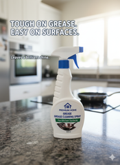 Premium Home Grease Cleaner Spray 500 ml for Kitchen Capacity 500ml Form Spray Bottle Scent Fresh Lemon Eco-friendliness Eco-friendly Formula, - Miko Shop