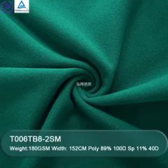 Good Quality 180GSM T006tb8-2sm 89% Polyester 11% Spandex Sportswear Warm Fabric - Zhejiang Hongxiang Textile Technology Co.,Ltd