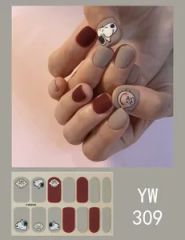 Wholesale Custom Nail Wraps Nail Art Decoration Sticker, Jamberry Nail Sticker - Image 5