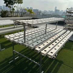 China Hydroponics Nft Pipe Accessories Hydroponic Fertilizer Automated Nft Systems - Image 1