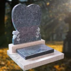 Granite Tombstone and Monument - Image 1