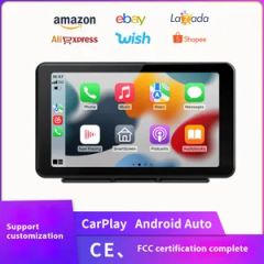 New 7 Inch Wireless Carplay Portable Car Navigator Multimedia Bluetooth MP5 Player - Image 1