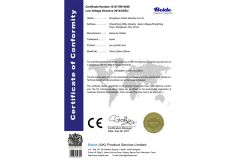 EN 61386-1.2008 for junction box certificate from Guangdong Ctube Industry Co., Ltd.