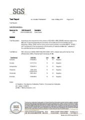 SGS CERTIFICATE certificate from QINGDAO CIERNE MECHANICAL PARTS CO., LTD.