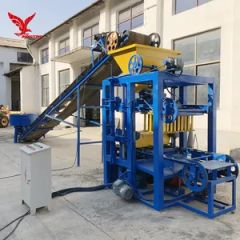 Automatic Hollow Cement Brick Making Machinery Concrete Mixing Block Making Machine - Image 1