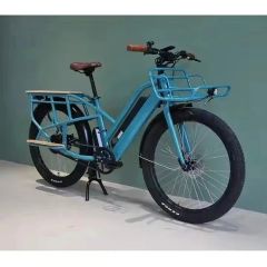 Adult Fashion Color Cargo Bike 500W Rear Hub Motor - Image 1