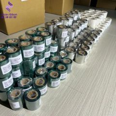 Bright Silver Wax Resin Thermal Transfer Printer Ribbon Color Black Origin China MOQ 50 Rolls Trademark jinze Model NO. TTR-15 - Image 2