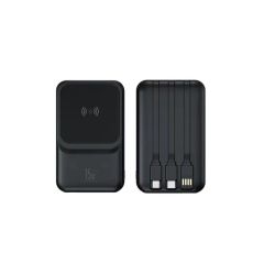 Hot Selling Magnetic Wireless Power Bank Fast Charging Built in Cable Mini - Image 4
