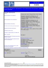 CB of large storage water heater certificate from Zhongshan Anto Intelligent Technology Co., Ltd.