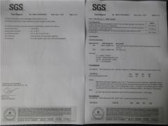SGS Reports certificate from Fuqing Shengde Plastic & Rubber Products Co., Ltd.