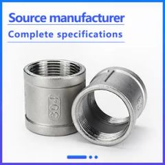 Quality Metal Products SS304 Female Thread 1/2'' Coupling Trademark YY Thread Type NPT HS Code 73072900 Connection - Image 4