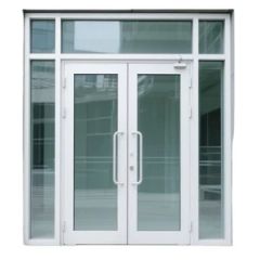 Durable Fireproof Glass Door - Steel Frame with 1 2mm Thickness - Nanchang Zhuohong Import&Export Co., Ltd