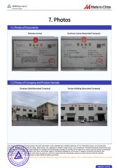TUV certificate from Quzhou Gu Jiu Shelves Co., Ltd