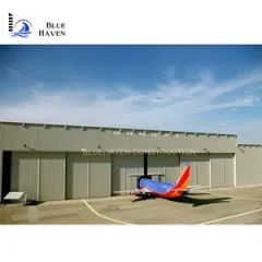 Structural Steel Fabrication Structure Aircraft Hangar Standard GB HS Code 9406 Origin China Rainspout PVC Pipe Trademark - Image 1