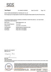 EU FOOD SAFE certificate from Anhui Konghai Environmental protection Technology Co., LTD