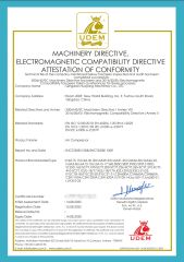 Air compressor certificate of Qingdao Huajiang Machinery Co., Ltd. – certificate photo, supplier certificates section