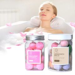 OEM/ODM Herbal Vitamin C Bath Candy Exfoliator Deep Cleansing Gentle Cleansing Sugar Scrub Balls - Image 5