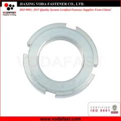 Vodafast DIN 1804 Grooved Nut with Fine Thread Grade 8.8 Size M3-M100 Origin China Sample Available HS Code 7318160000 Trademark VODAFAST - Jiaxing Voda Fastener Co., Ltd.