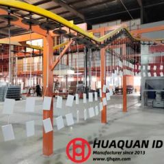Powder Coating Line Fast Color Change Powder Spraying Machine for Steel Furniture - Tianjin Huaquan Environmental Protection Technology Co., Ltd