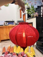 Vietnam Handcrafted Bamboo Satin Lantern Restaurant Party Hanging Wedding Decor DIY Silk Fabric Cover Colorful Wholesale - Image 4