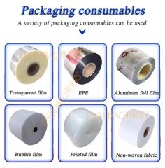 Automatic Pillow Flow Packaging Wrapping Tray Fresh Lettuce Cabbage Frozen Fruit and Vegetable Packing Machine - Image 3