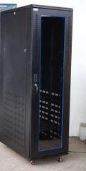 Data Center Racks Brand SNS Depth 800mm Color Black Rack Height 45U Material Mild Steel Redundancy 2N Redundancy Maximum Mounting Depth - Image 1