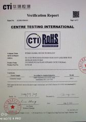 RoHS certificate from Wuhan Guide Infrared Co., Ltd.