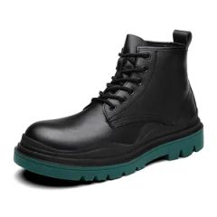 Boots, Man Leather Boots, - Image 2