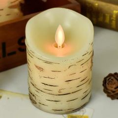Home Decoration Rechargeable Flameless LED Candle with Remote - Image 3