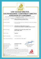 CE Certificate certificate from Taizhou Rongtian Technology Co., Ltd
