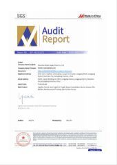 SGS Approved certificate from Shenzhen Woda Supply Chain Co., Ltd