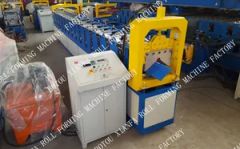 Colored Steel Ridge Tile Roll Forming Machine Roof Ridge Cap Making Machine Metal Ridge Cap Machine - Image 5
