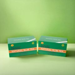 Chinese Herbal Flavored Slimming Tea Taste Fd Origin China Trademark AMK MOQ 100 Boxes Gender Unisex Age Group Adults Certificaiton - Image 1
