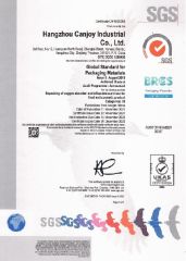 Our certificate certificate from Canjoy Future Technology Industry (Hangzhou) Co., Ltd