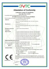 RoHs certificate from Shenzhen DS Technology Co., Ltd.
