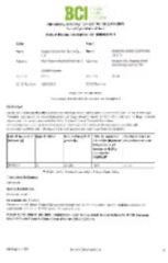 Our certificates certificate from Guangxi Meixi Sports Apparel Co., Ltd.