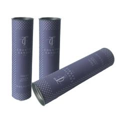 Luxury Biodegradable Round Thin Tube Incense Sticks Incense Cone Reed Diffuser Kraft Round Packaging Tube - Image 5