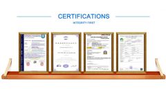 Certification certificate from Zhengzhou Yomier Machinery Equipment Co., Ltd.