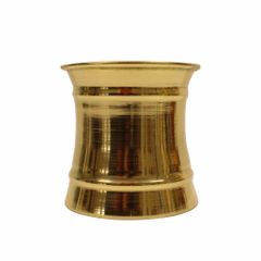 Brass Panchapatra Set Size Medium Shape Round Color Golden Finish Glossy Set Content 2 Material Brass Usage/Application - Image 4