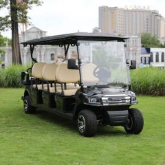 6+2 Passenger Electric Sightseeing Bus Golf Cart Car with CE Certificate - Image 5