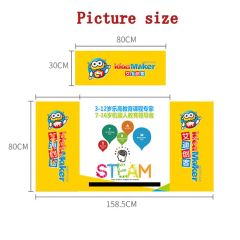 Portable Promotion Counter Table Foldable Booth Kiosk Good Selling Trade Show Display Banner Stand - Image 2