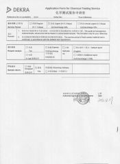 RoSH certificate from ZHONGSHAN AOSIMAN LIGHTING CO., LIMITED