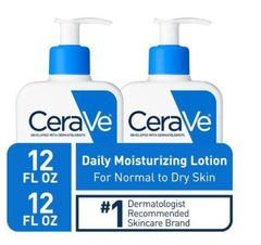 Wholesale CeraVe Daily Moisturizing Lotion, Normal to Dry Skin - 12 fl. oz., 2 pk Supply – product photo 1, product detail gallery