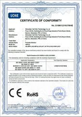 Certificate of Conformity certificate from Shenzhen Huiyixin Technology Co., Ltd