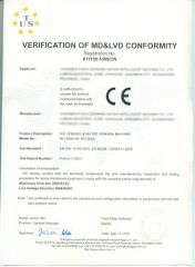 CE certification certificate of Shenzhen Shine Dew Technology Co., Ltd. – certificate photo, supplier certificates section